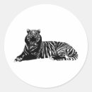 Search for tiger stripe stickers White