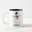 Search for cute snowmen mugs Winter