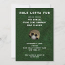 Search for golf event invitations Company party
