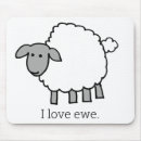 Search for lamb mouse mats Whimsical