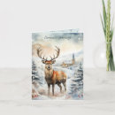 Search for stag christmas cards Traditional
