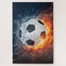 Search for soccer ball puzzles Sports
