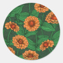 Search for zinnia flower stickers Nature