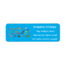 Search for cartoon fish return address labels Cute