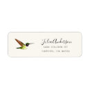 Search for american wildlife return address labels Watercolor