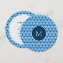 Search for blue geometric pattern invitations Triangle