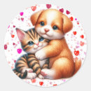 Search for valentine puppy stickers Dog