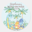 Search for dinosaurs stickers Baby shower