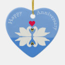 Search for swan christmas tree decorations Heart