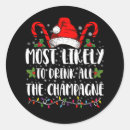 Search for champagne stickers Merry christmas