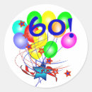 Search for age 60 stickers Sixty