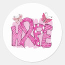 Search for breast cancer pink ribbon stickers butterfly