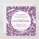 Search for elegant evening invitations Botanical