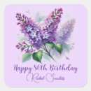 Search for lilac flower stickers Watercolor