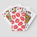 Search for kissing playing cards Lipstick