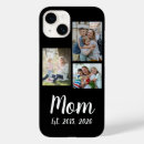 Search for new moms iphone cases Black white