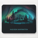 Search for the aurora mouse mats Northern lights