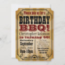 Search for vintage bbq birthday invitations Cookout