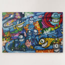 Search for street art puzzles Fun