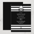 Search for bone white invitations Skull