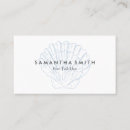 Search for shells business cards Beach