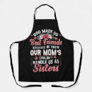 Search for friendship aprons Bestie