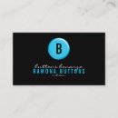 Search for button business cards Simple