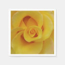 Search for yellow rose napkins Flower