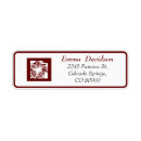 Search for open return address labels Elegant