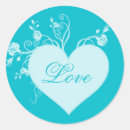 Search for teal aqua stickers Heart