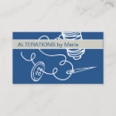 Search for ladies clothing business cards Alterations