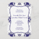 Search for royal blue and silver wedding invitations Grey