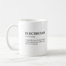 Search for electrician funny mugs Electrical humour