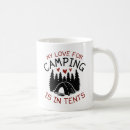 Search for love camping mugs Funny