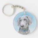 Search for weimaraner key rings Cute