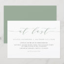 Search for spring stamps wedding invitations Sage green
