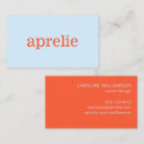 Search for cool blue business cards Unique