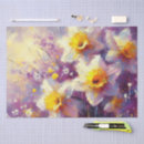 Search for yellow daffodil tissue paper Floral