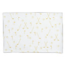 Search for gold white pillowcases Modern