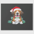 Search for funny santa wrapping paper Dogs