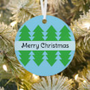 Search for blue and green pattern christmas tree decorations Modern