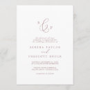 Search for dusty rose and gold wedding invitations Bride