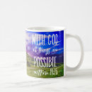 Search for with god all things are possible mugs Quote