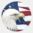 Search for bald eagle flag stickers Old glory