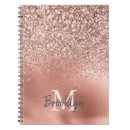 Search for gold foil notebooks Monogrammed