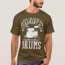 Search for drummer mens tshirts Muppet