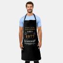 Search for birthday black aprons For him