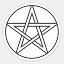 Search for pentacle stickers wiccan