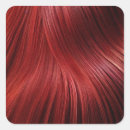 Search for red hair stickers Hairdresser