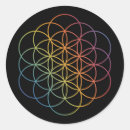 Search for mystical symbols stickers Sacred geometry